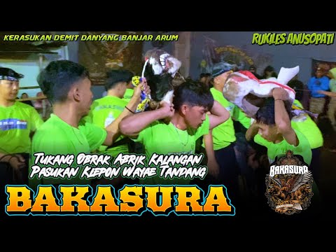 BAKASURA KERASUKAN DEMIT DANYANGAN BANJAR ARUM SINGOSARI