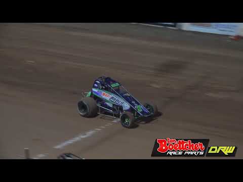 Wingless Sprints - Heat 1 - QLD Club Series - Archerfield Speedway - 23.09.17