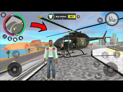 Vegas Crime Simulator 2 - (Luxury Helicopter with Golden Chain & Watch Glass) Helicopter fly on Ship