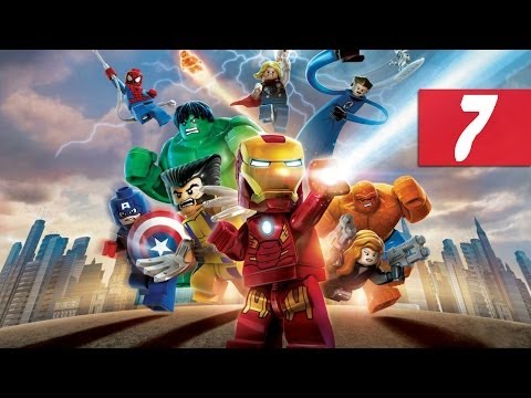Lego Marvel Super Heroes - Walkthrough - Part 7 - He Keeps His Bear With Him | DanQ8000