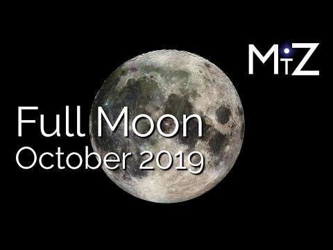 Full Moon October 2019 - True Sidereal Astrology