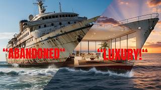 Transforming an abandoned cruise ship into a stunning luxury dream home 🌊🏡