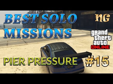 GTA 5 Online: Best Solo Missions - Pier Pressure. Making Money more then $11000 and 2800RP