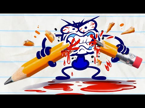 "Battle of the Emojima" | Pencilmation Cartoons!