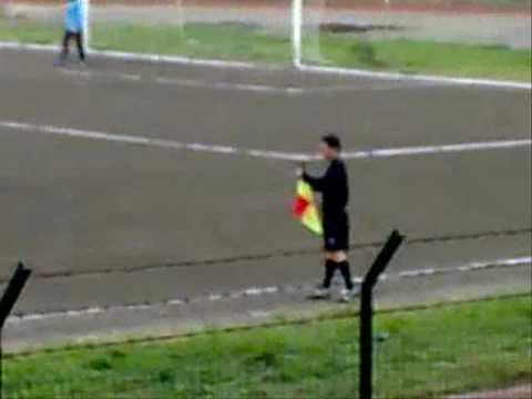 La pizzica del guardalinee Real Irsina - Miglionico Calcio