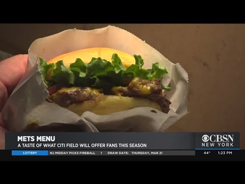 New York Mets Show Off New Menu