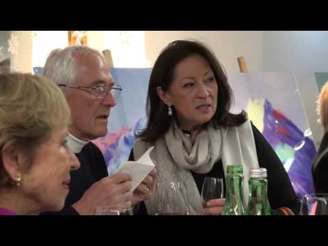 Rima Wurzenrainer: Vernissage im Kitzbühel Country Club