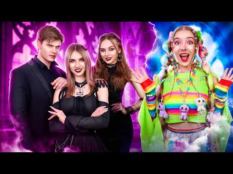 Rainbow Girl in a Goth Family! The Life Story of Our Daughter