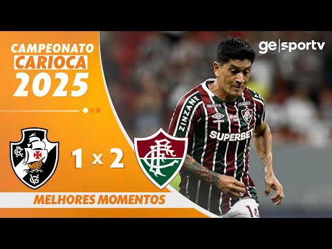 Gols e lances de Vasco da Gama x Fluminense