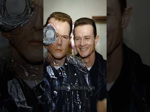 Terminator 2: Judgment Day (1991): The Rare Backstage Footage 🎬  #terminator2 #behindthescenes