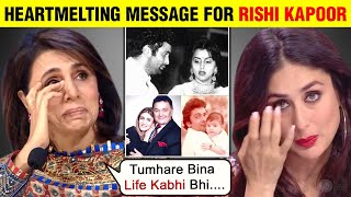 Neetu, Kareena, Riddhima Remember Late Actor Rishi Kapoor