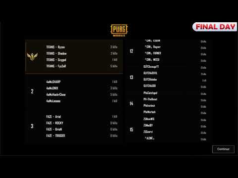 VRZ & CRN PRESENTS UNDERDOG SCRIMS FINAL DAY