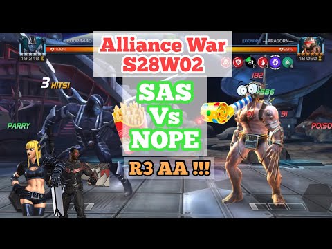 Alliance War S28W02 | SAS vs NOPE | ArcAngel first in-season war!