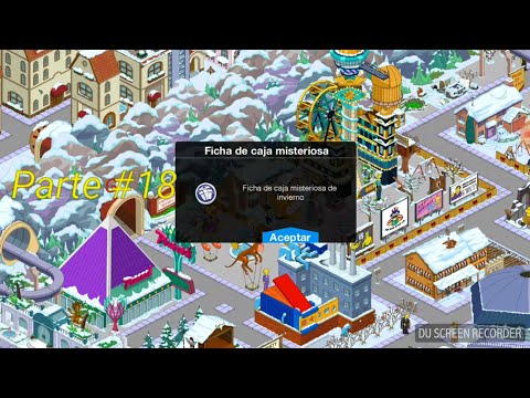 Los Simpson Springfield "Navidad'19: Capítulo 18 -Ficha de caja misteriosa de invierno" por andres