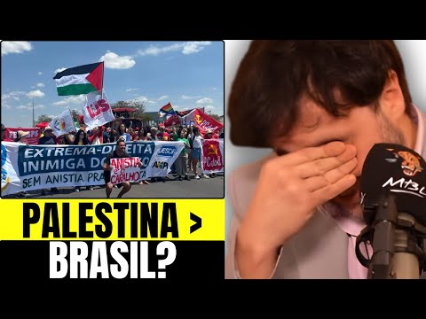 Ligam MAIS para a Palestina do que para o Brasil!