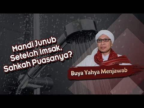 <p>bulan puasa bukan berarti puasa juga dari hal yang dilakukan suami-istri. suami istri melakukan hubungan intim di malam hari lalu sampai memasuki waktu imsak baru mau mandi karena suatu hal. lalu apakah puasa mereka sah? ataukah puasa tersebut harus di qodho?<br />
simak jawabannya dalam video ini.</p>
<p>simak juga video lengkapnya dalam kajian :