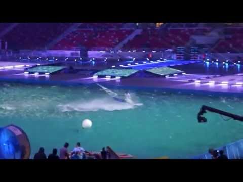 freestail - windsurfing na narodowym  PWA World Tour in warsow narodowy stadium