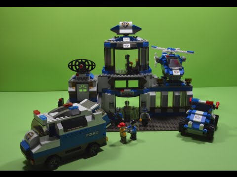 Vidéo LEGO Juniors 10675 : Ma première caserne de police