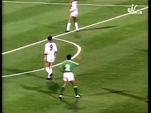 Eliminatorias Eurocopa 1992: Turquía 1-3 Irlanda (13/11/1991). Narración en inglés.