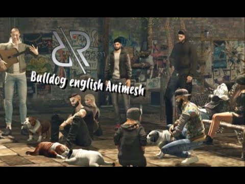 #Secondlife Bulldog english by Rezz Room Available May 6st @ 6Replublic