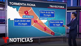 Se espera mucha lluvia en todo Puerto Rico por causa del huracán Fiona | Noticias Telemundo