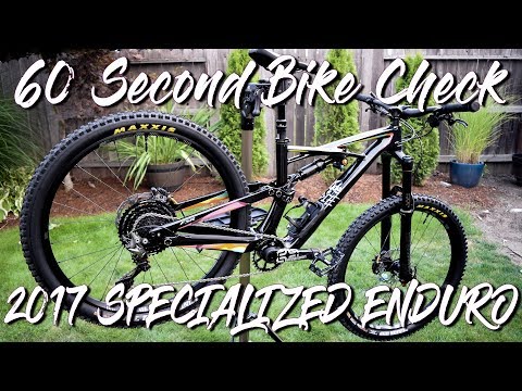 SPECIALIZED ENDURO: JAWBREAKER EDITION // 60 Second Bike Check