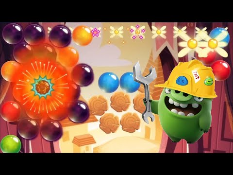 AB POP Angry Birds Level 402-404 game play hard level Win Win with high score!