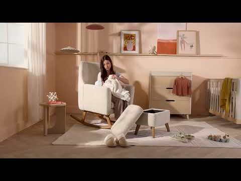 Tutti Bambini Oscar Luxe Rocking Chair & Footstool