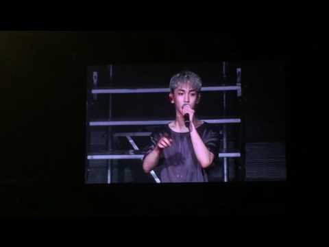 SHINee Key and Minho speaking English in LA