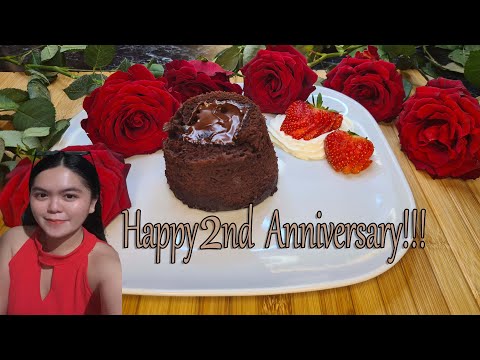 Happy 2nd Anniversary | Choco Lava Cake