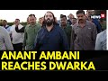 Anant Ambani Dwaraka Padyatra Reliance Director Anant Ambani Reaches Dwarka Ambani S News18