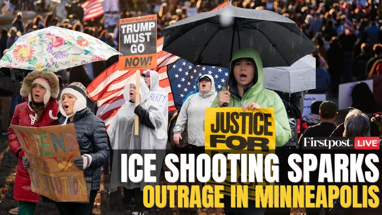 LIVE: Minneapolis Protests Demand ICE to Leave After Fatal ICE Shooting | Firstpost