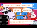 DANCE MAT TYPING 100 SPEEDRUN In 56 08 Former World Record