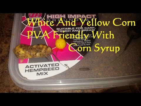 CARP BAIT - Catch Carp With Yellow And White Corn Using PVA Mesh