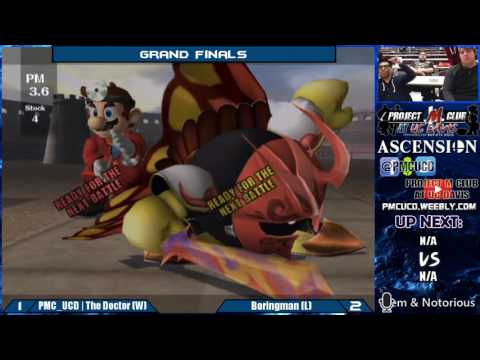 "Ascension 5/7/16" - The Doctor (Mario) v. Boringman (Mario/MK) - Grand Finals