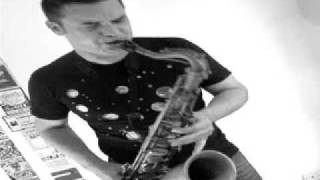 Brandon Allen - tenor sax - Dylan Howe Quartet tour 2011