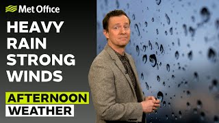 18/12/2025 - Damp day for most - Afternoon Weather Forecast UK – Met O