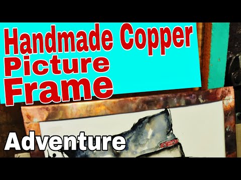 Ep.120) Making A Copper Picture Frame | Experimental | #metalsmith