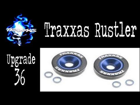 Daemon - Traxxas Rustler - Level 36 Upgrade - Aluminum Wheelie Bar Wheels