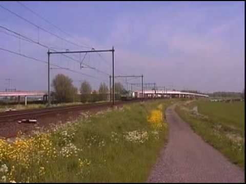 Treinen bij Moordrecht 3 mei 2008