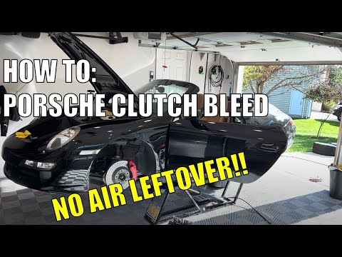 How To: Porsche Clutch Bleed, Perfectly and SOLO (Best Method, No Air!)