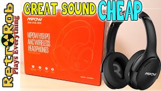 MPOW H19 Bluetooth  Headphones With Noise Cancellation Unboxing and Thoughts!