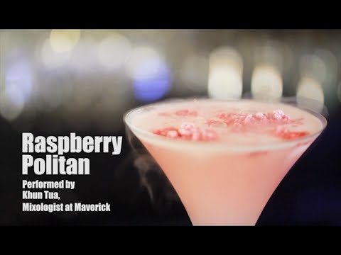 Passion food Network:Cocktail Raspberry, Vodka & Cointreau: The Raspberry Politan