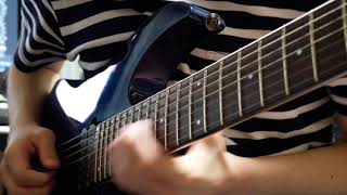 Novelists - Heal The Wound guitar solo cover