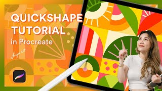 Procreate Tutorial: Create an Easy Illustration with QuickShape 😍