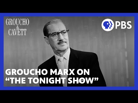 When Groucho Marx hosted "The Tonight Show" | Groucho & Cavett | American Masters | PBS