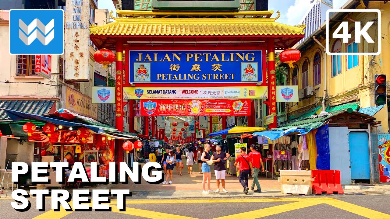 Embark on an enchanting walking tour through the vibrant Petaling Street.