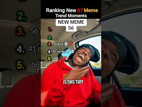 The new 67 meme trend💀
