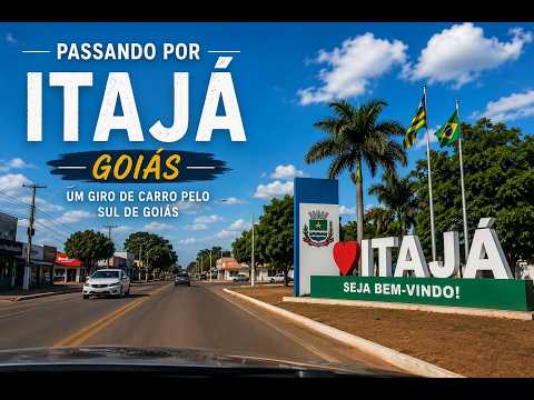 Passando por Itajá (GO): Um Giro de Carro pelo Sul de Goiás - #ItajáGO #Goiás #viagemdecarro
