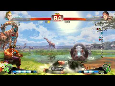 Ryukichikun [Ryu] vs pikagoma [Abel] 1/2 SSF4 Japanese Online Ranked Matches - TRUE-HD